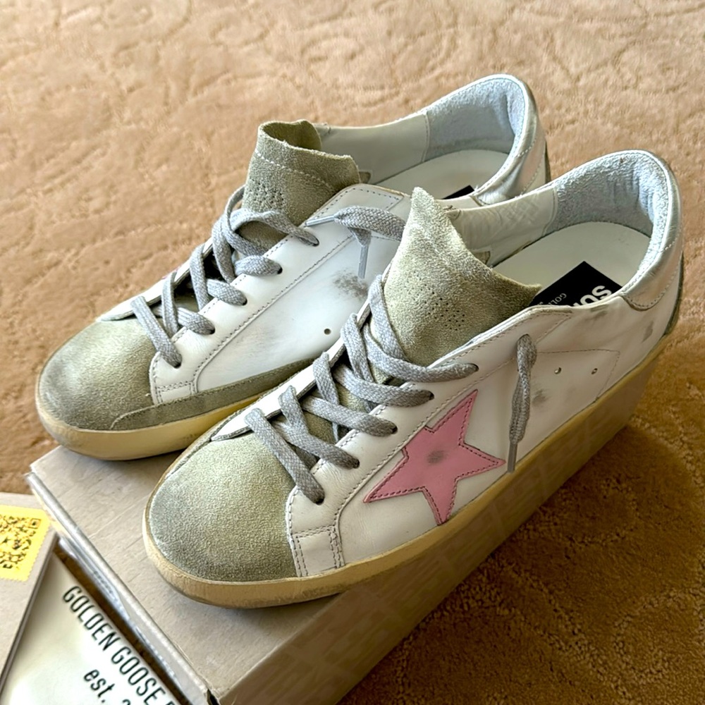 💯Authentic Golden Goose Superstar Sneaker Women’s Sz 40 (Sz 9) EUC